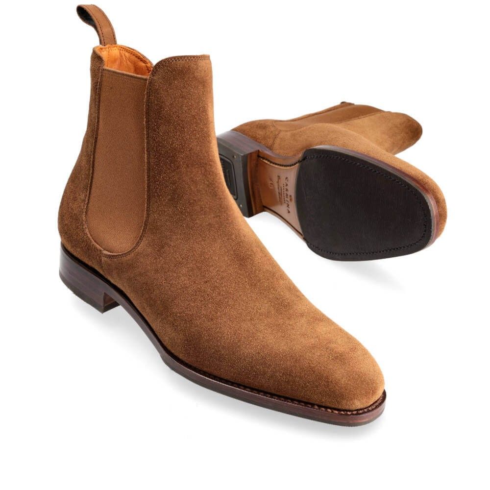GENUINE LEATHER CHELSEA TAN (SUEDE)