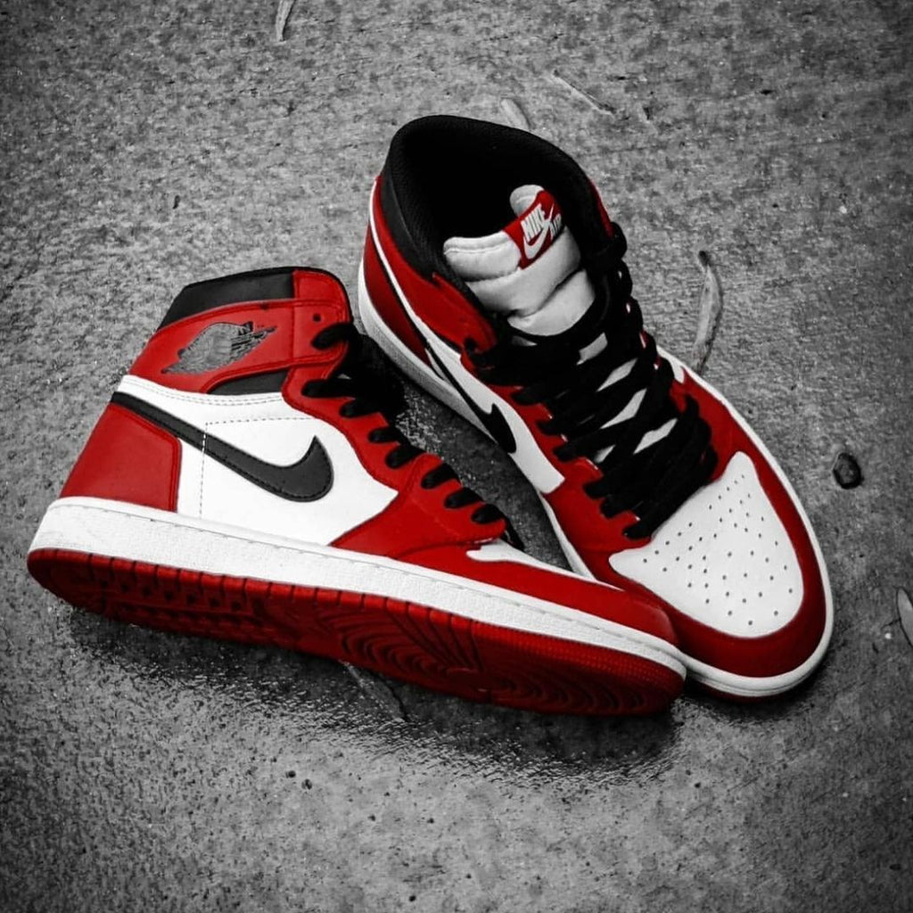 AJ1 High Red
