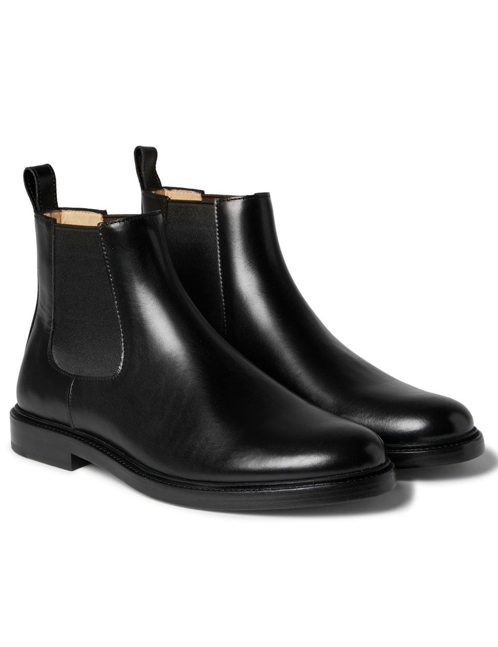 LEATHER CROCO CHELSEA
