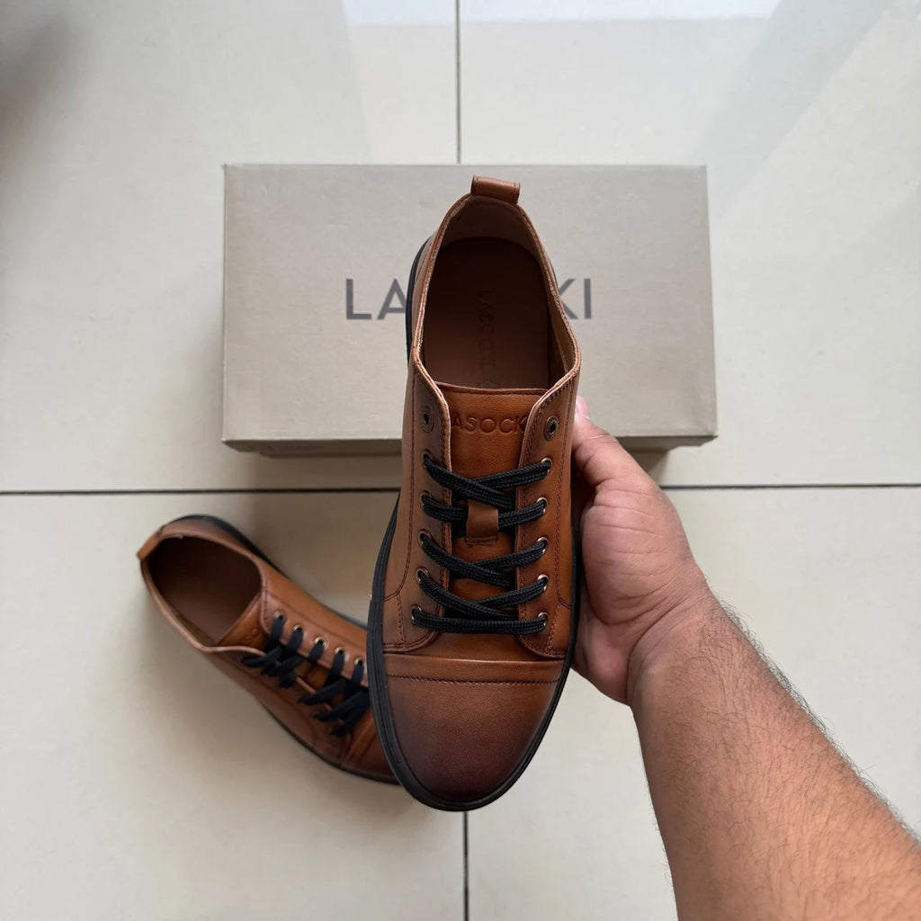 GENUINE LEATHER SNEAKER
