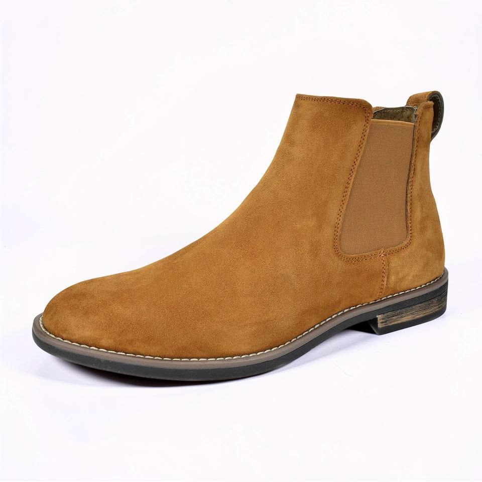GENUINE LEATHER CHELSEA TAN (SUEDE)